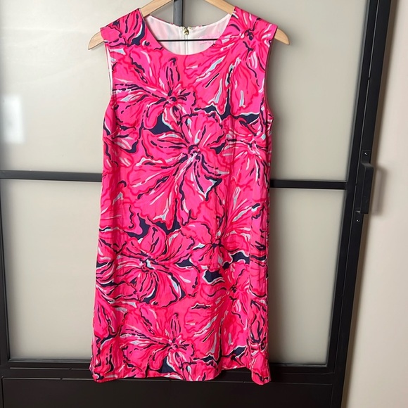 LILLY PULITZER Flirty Engineered Iona Shift Dress Size Medium - Picture 1 of 6